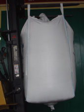 big bag with 4 Loops Filling spout, Discharge Spout